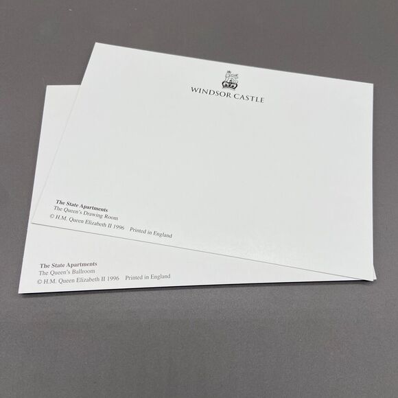 Windsor Castle The State Apartments Vintage Postcards Set of 10 England Souvenir - Picture 5 of 6